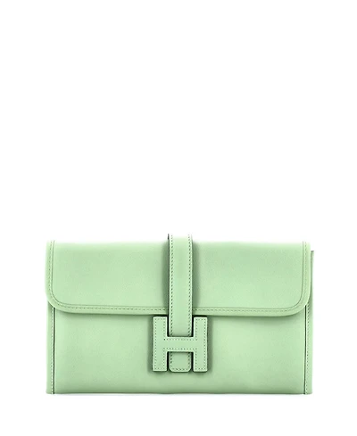 Pre-Owned Hermes Jige Duo Clutch Swift