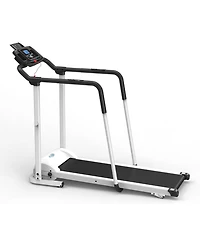 Ksports Advanced Rehab Treadmill with 2.25 Horsepower Motor and Bluetooth Kinomap for Workout Sessions, Exercise, and Active Recovery, White