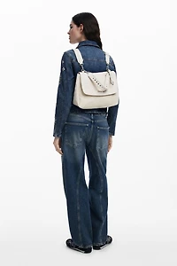 Desigual Women's Medium faux leather convertible bag