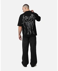 Saint Morta Men's Veiled Mock Neck T-Shirt