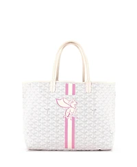 Pre-Owned Goyard Pm Saint Louis Tote Printed Coated Canvas