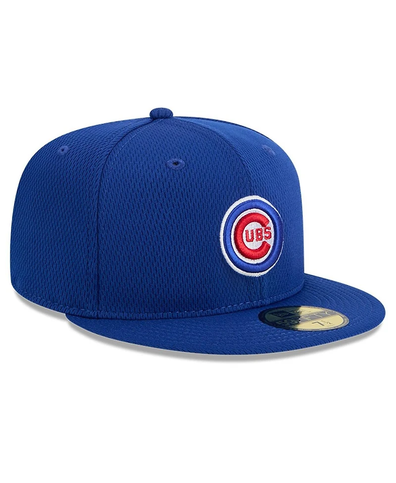 New Era Men's Royal Chicago Cubs 2025 Mlb Clubhouse 59FIFTY Fitted Hat