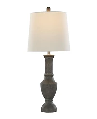 LumiSource Chateau 26" Polyresin Table Lamp, Set of 2