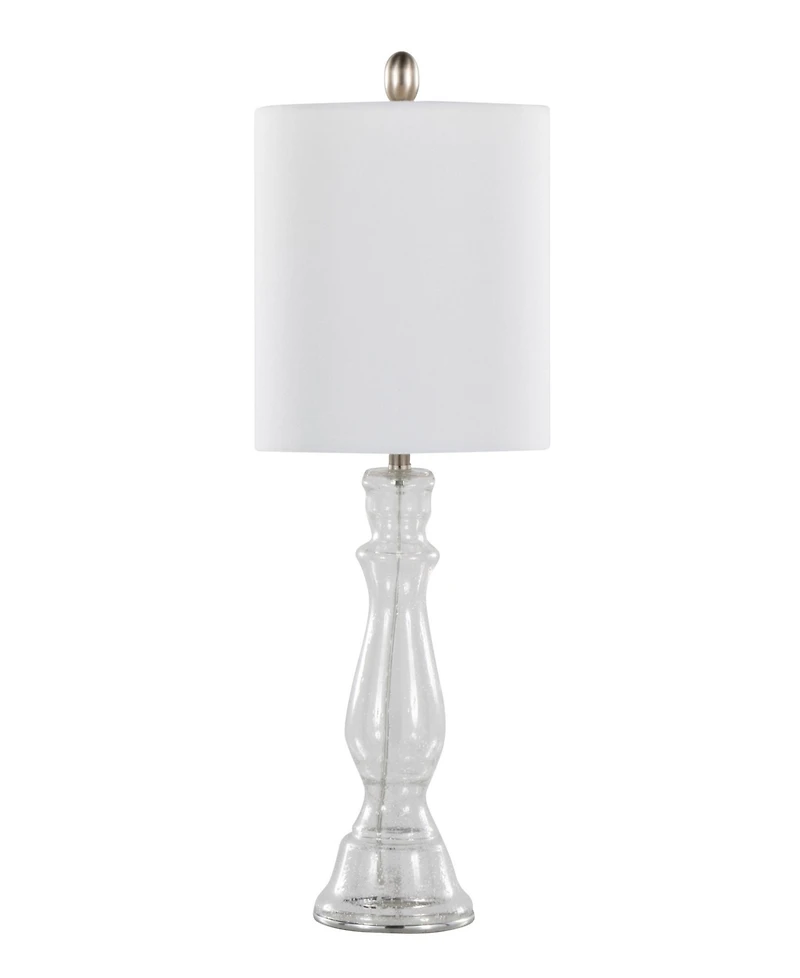 LumiSource Bishop 24" Glass Table Lamp, Set of 2