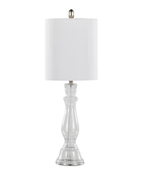 LumiSource Bishop 24" Glass Table Lamp, Set of 2