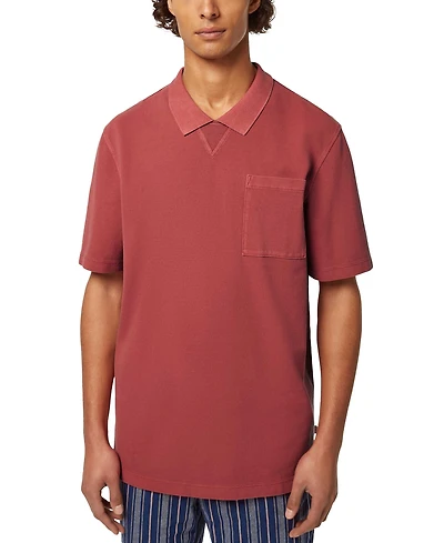 Scotch & Soda Men's Relaxed-Fit Short Sleeve Garment-Dyed Polo Shirt