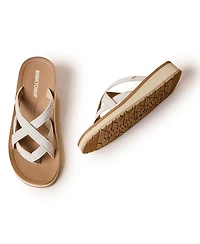 Minnetonka Women's Hanna 2.0 Multi Strap Thong Sandals