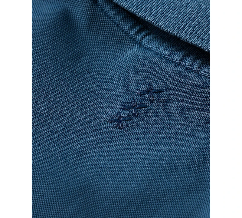 Scotch & Soda Men's Relaxed-Fit Short Sleeve Garment-Dyed Polo Shirt