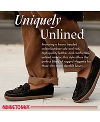 Minnetonka Women's Tie Tread Moccasins