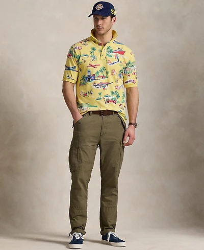 Polo Ralph Lauren Men's Big & Tall Bear Mesh Shirt