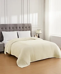 Melange Home Cotton Gauze Blanket, Twin