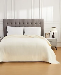 Melange Home Cotton Gauze Blanket, Twin