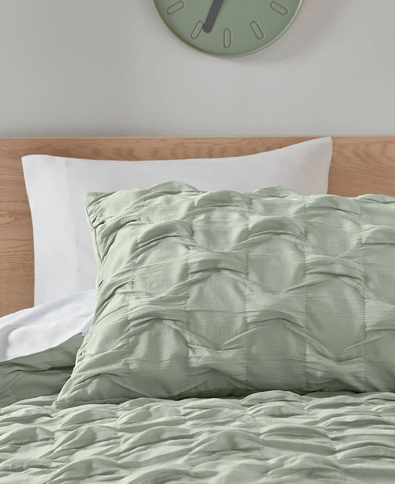 510 Design Bailey Diamond Pucker Woven 3-Pc. Comforter Set, Twin/Twin Xl
