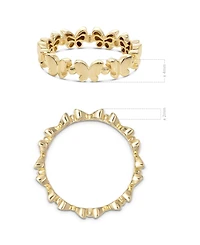 Devata Butterfly Ring in 14K Gold, Size approx. grams