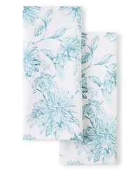 Fiesta Floral Cotton Kitchen Towel Set of 2, 16" x 28"