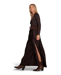 Belle & Bloom Women's Let Me Love You Tiered Maxi Dress