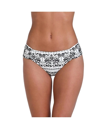 Sunshine 79 Women's Bottoms Swim Ivory Coast Shirred Side Hipster