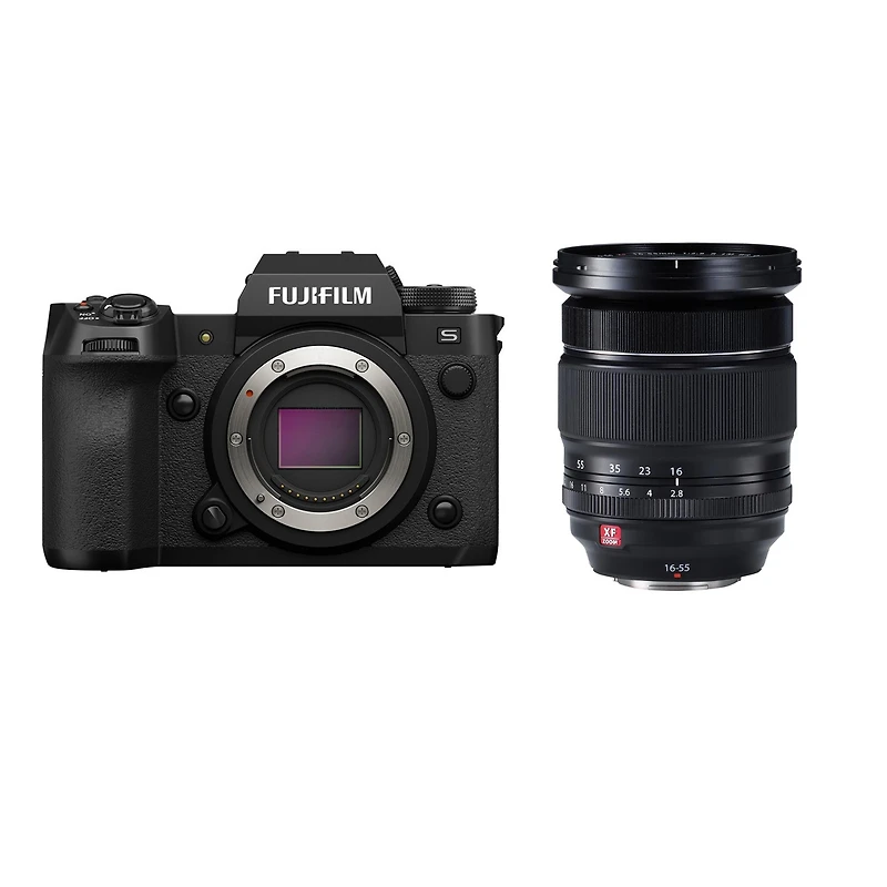 Fujifilm X-H2S Mirrorless Camera with Xf 16-55mm F2.8 R Lm Wr (Weather Resistant) Lens