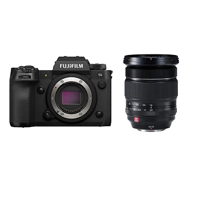 Fujifilm X-H2S Mirrorless Camera with Xf 16-55mm F2.8 R Lm Wr (Weather Resistant) Lens