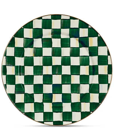 Mackenzie-Childs Emerald Check Serving Platter