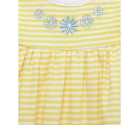 Little Me Baby Girls Daisies Rompers, Pack of 2