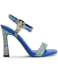 Karl Lagerfeld Paris Women's Cybil Ankle Strap Dress Sandals