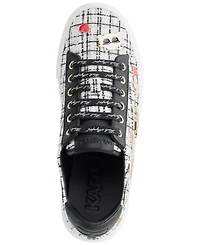 Karl Lagerfeld Paris Women's Cate Pins Lace-Up Sneakers