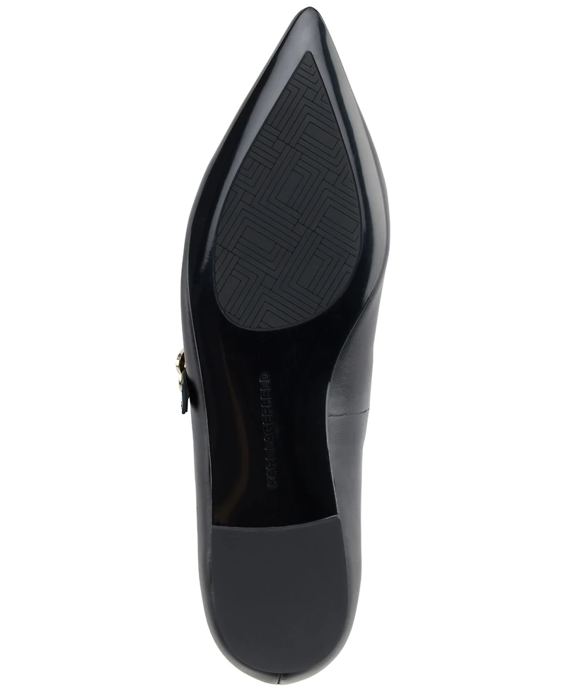 Karl Lagerfeld Paris Women's Veyda Ii Mary Jane Flats