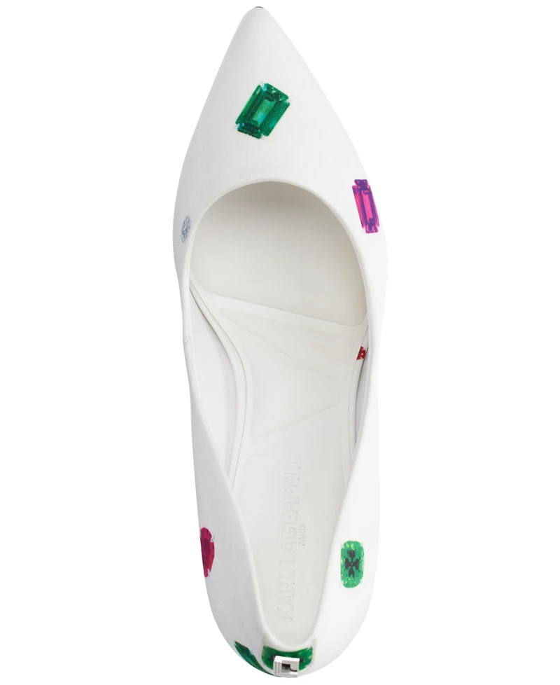 Karl Lagerfeld Paris Women's Royale Jewels High Pumps