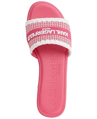 Karl Lagerfeld Paris Women's Cairra Flat Sandals