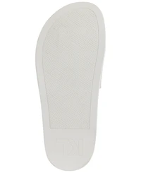 Karl Lagerfeld Paris Women's Hazlet Slide Flat Sandals