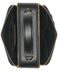 Karl Lagerfeld Paris Simone Camera Crossbody with Rainbow Stitching