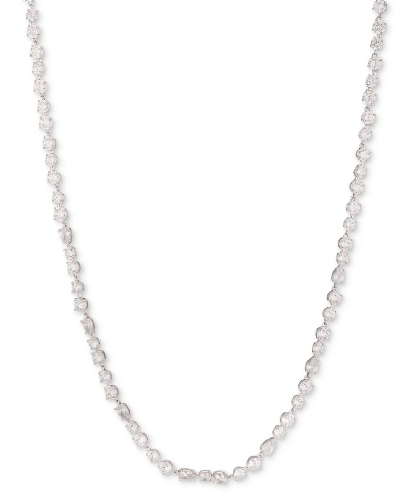 Givenchy Mixed Cubic Zirconia Collar Necklace, 16" + 3" extender