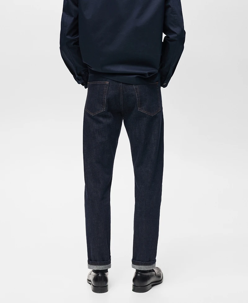 Mango Men's Tapered-Fit Jeans