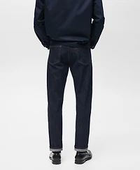 Mango Men's Tapered-Fit Jeans