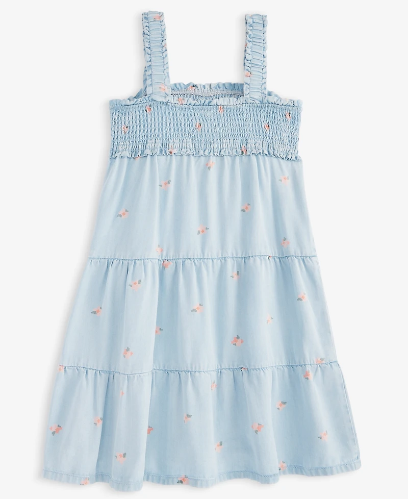 Levi's Big Girls Babydoll Smocked Dress
