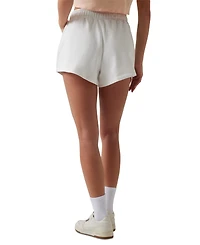 Guess Women's Primula Cotton High Rise Pull-On Shorts