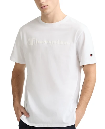 Champion Men's Classic Logo Crewneck Short-Sleeve T-Shirt