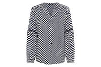 Olsen Women's Polka Dot Tunic Shirt