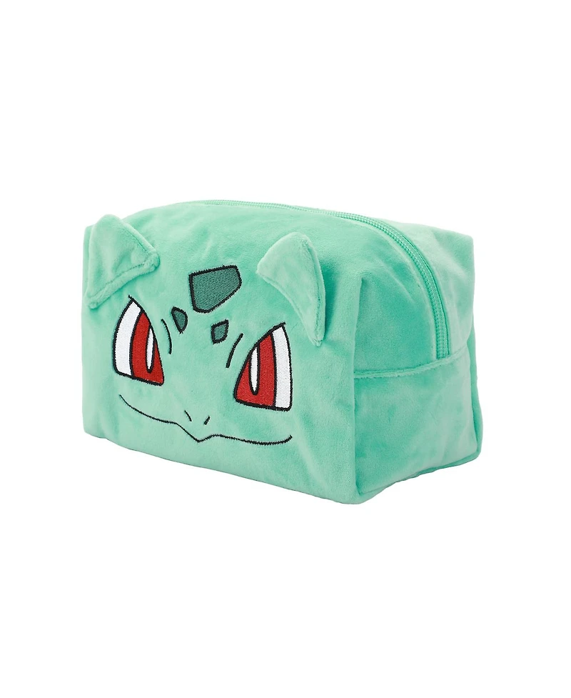 Pokemon Bulbasaur Green 8" Cosmetic Toiletry Tote