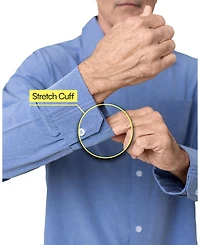 Joe & Bella Men's Adaptive Relaxed Fit Magnetic Button-Down Shirt