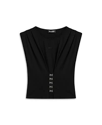 Nocturne Women's Blouse with Rope Straps