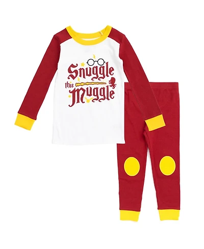 Harry Potter Baby Boys Pajama Shirt and Pants Set
