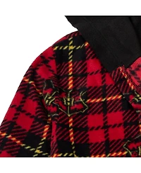 Harry Potter Boys Gryffindor Hufflepuff Ravenclaw Slytherin Fleece Long Sleeve Pajama Sleep Robe