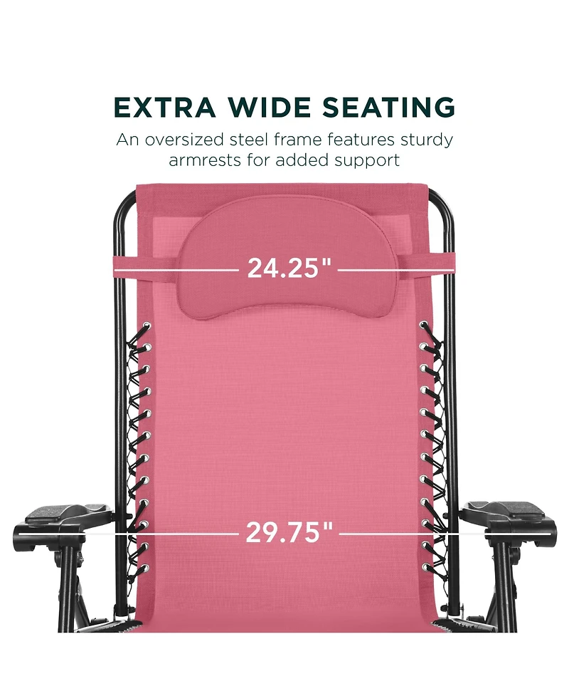 Best Choice Products Oversized Zero Gravity Chair