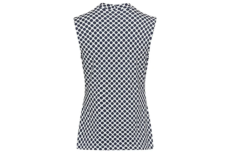 Olsen Women's Polka Dot Sleeveless Shell