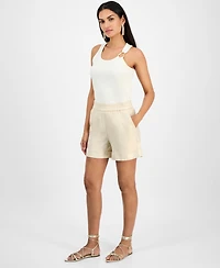 I.n.c. International Concepts Women's High-Rise Shorts, Exclusively at Macy's