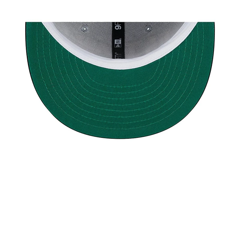 New Era Men's Gray/Black Utah Jazz Tip-Off Two-Tone 9FIFTY Snapback Hat