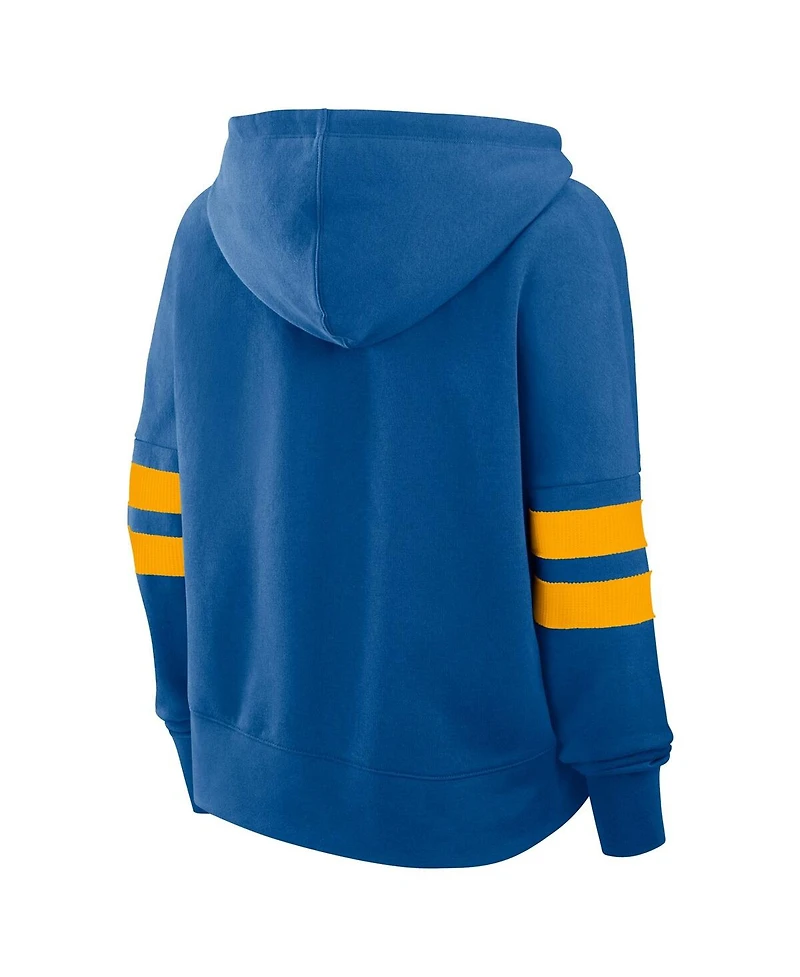 Fanatics Women's Blue St. Louis Blues 2025 Nhl Winter Classic Seize Fleece Pullover Hoodie