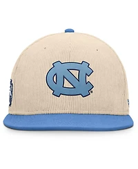 Fanatics Men's Tan North Carolina Tar Heels Catcher Snapback Hat